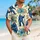 Bigfoot Sasquatch Island Adventure Motif for Beach Vacations and Outdoor Explorers Hawaiian Shirt - 6