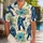 Bigfoot Sasquatch Island Adventure Motif for Beach Vacations and Outdoor Explorers Hawaiian Shirt - 1