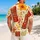 Tiki Totem Island Motifs for Sunny Resort Days, Tropical Vacation Style for Kids Wear Hawaiian Shirt - 2
