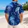 Deep Sea Jellyfish and Ocean Swirls for Resort Evenings and Coastal Getaways Style Hawaiian Shirt - 2