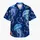 Deep Sea Jellyfish and Ocean Swirls for Resort Evenings and Coastal Getaways Style Hawaiian Shirt - 7