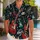 Red Electric Guitar Rock Star Music For Concert Nights And Festival Streetwear Men Hawaiian Shirt - 1