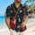 Red Electric Guitar Rock Star Music For Concert Nights And Festival Streetwear Men Hawaiian Shirt - 6