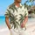 Retro Coconut Palm Trees for Beach Vacations and Island Getaways for Men and Travelers Hawaiian Shirt - 6