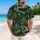 Dinosaur Skull Jungle Relic Motifs for Beach Parties, Festivals, and Streetwear Men Hawaiian Shirt - 2