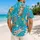 Underwater Cat Aquarium Scene For Beach Vacations, Parties, And Playful Weekend Style Hawaiian Shirt - 2