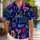 Neon Bar Cocktails And Happy Hour Vibes For Tropical Nightlife Party Street Style Hawaiian Shirt - 1