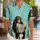 Funny Chimpanzee Reading Newspaper Tropical Humor for Vacation Lounging and Beach Days Hawaiian Shirt - 1