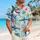 Smiling Sunglasses Sharks with Pineapples for Beach Parties and Island Getaways for Men Hawaiian Shirt - 6