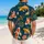 Koi Fish Lotus Garden for Resort Parties, Vacations, and Bold Streetwear for Men Hawaiian Shirt - 2