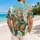 Cat Riding Dinosaur With Pizza And Cosmic Rainbows For Vacation Parties And Streetwear Hawaiian Shirt - 2