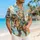 Cat Riding Dinosaur With Pizza And Cosmic Rainbows For Vacation Parties And Streetwear Hawaiian Shirt - 6