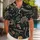 Dinosaur Skeleton Anatomy Aloha Style for Beach Vacations and Rock Streetwear Men Hawaiian Shirt - 1
