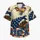 Bald Eagle USA Flag Fireworks for Independence Day Beach Celebrations, Patriotic Style Hawaiian Shirt - 7