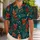 Horned Gargoyle Heliconia Jungle Faces for Festival Getaways, Island Trips, and Fantasy Fans Hawaiian Shirt - 1