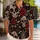 Red Rose Sugar Skull Gothic Floral Aloha Style For Halloween Parties And Skull Lovers Hawaiian Shirt - 1