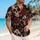Red Rose Sugar Skull Gothic Floral Aloha Style For Halloween Parties And Skull Lovers Hawaiian Shirt - 6