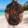 Crimson Ronin Warriors for Island Adventures and Cosplay Gatherings, Samurai Fans Hawaiian Shirt - 2