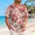 Coral Protea Blooms in Rose Tones for Tropical Resort Getaways and Island Weekends Hawaiian Shirt - 6