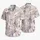 White Dragon Orchid Motifs for Tropical Vacations and Resort Getaways for Fantasy Fans Hawaiian Shirt - 5