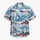 Snowy Mountain Stripes for Alpine Getaways, Cabin Weekends, and Scenic Winter Escapes Hawaiian Shirt - 7