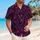Purple Shadow Demon Faces for Fantasy Game Nights and Cosplay Gifts for RPG Players Hawaiian Shirt - 6
