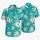 Tropical Island Palms And Hibiscus For Beach Vacations And Resort Getaways For Men Hawaiian Shirt - 5