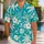 Tropical Island Palms And Hibiscus For Beach Vacations And Resort Getaways For Men Hawaiian Shirt - 1