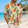 Funny Root Vegetable Garden Scene for Beach Holidays and Tropical Parties, All Ages Hawaiian Shirt - 6