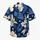 Navy Hibiscus and Tropical Flowers for Beach Holidays and Resort Getaways Hawaiian Shirt - 7
