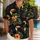 Tropical Toucans and Plumeria for Island Vacations and Resort Weekends for Men Hawaiian Shirt - 1