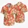 Red Tropical Couple Vacation Outfit For Beach Travel And Matching Holiday Getaways Hawaiian Shirt - 5