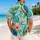 Blue Macaws, Hibiscus And Tropical Leaves For Beach Vacations And Resort Days Men Hawaiian Shirt - 2