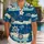 Nautical Anchor Wheel Motifs for Seaside Getaways and Summer Sailing Style for Men Hawaiian Shirt - 1