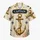Nautical Captain Anchor Stars for Coastal Vacations and Summer Resort Style for Men Hawaiian Shirt - 7