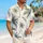 Blue Palm Trees Resort Vacation Wear for Coastal Getaways and Island Lovers Hawaiian Shirt - 6