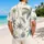 Blue Palm Trees Resort Vacation Wear for Coastal Getaways and Island Lovers Hawaiian Shirt - 2