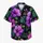 Purple Hibiscus And Lush Greenery For Tropical Couple Beach Getaways And Vacations Hawaiian Shirt - 7