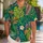 Colorful Tropical Palm Fronds For Island Vacations, Resort Getaways, And Beach Days Hawaiian Shirt - 1