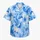 Blue Botanical Golf Couple Outfit for Elegant Resort Days and Country Club Getaways Hawaiian Shirt - 7