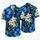 Navy Hibiscus And Plumeria Floral Escape For Resort Holidays And Island Evenings Hawaiian Shirt - 5