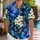 Navy Hibiscus And Plumeria Floral Escape For Resort Holidays And Island Evenings Hawaiian Shirt - 1