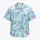 Mint Blossom Couple Beachwear for Tropical Vacations and Honeymoons His and Hers Hawaiian Shirt - 7