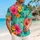Bright Tropical Hibiscus and Monstera Blooms for Sunny Island Getaways, Gift Idea Hawaiian Shirt - 6