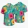 Tropical Hibiscus Couple Florals for Beach Vacations, Resort Getaways, and Honeymoons Hawaiian Shirt - 5