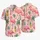 Pink Flamingo Palm Tropical Vacation Style for Matching Couples and Resort Outings Hawaiian Shirt - 5