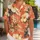 Coral Hibiscus Tropical Matching Outfits for Poolside Vacations and Beach Days Together Hawaiian Shirt - 1