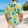 Lemon Citrus Family Matching Outfit for Sunny Vacations and Father Son Getaways Together Hawaiian Shirt - 2