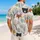 Fox And Bear Woodland Family Outfit For Father’s Day Adventures With Dad And Son Together Hawaiian Shirt - 2