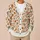 Autumn Cow And Leaf Motifs For Cozy Fall Layering, Country Style For Women And Moms All-over Print Knitted Cardigan - 6